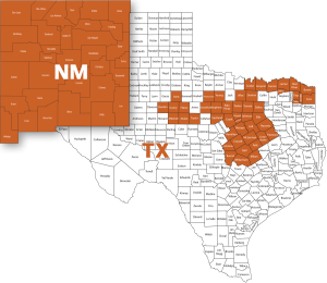 territory map of AgTrust Farm Credit